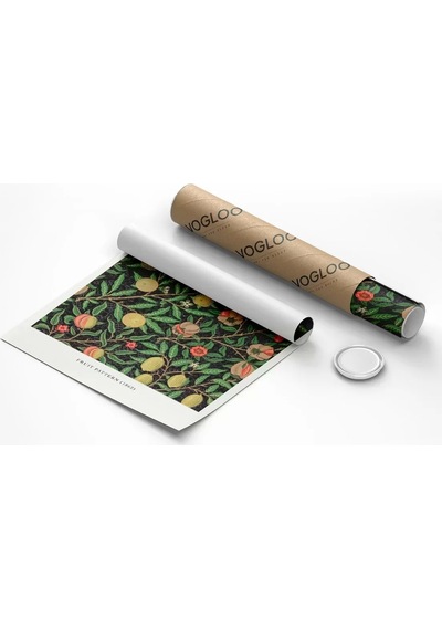Çerçevesiz Poster William Morris Meyve Deseni No 1