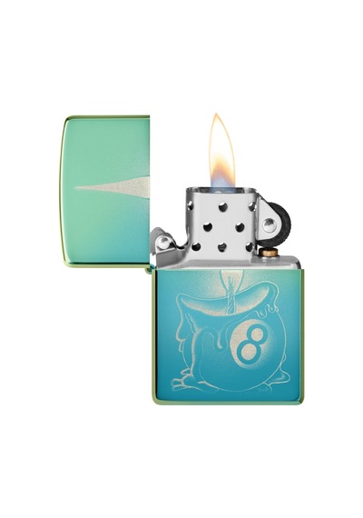 Zippo 49191 Eight Ball Tattoo Design Çakmak 48615-103470 6-2
