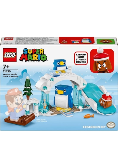 LEGO® Super Mario™ Penguin Ailesi Kar Macerası Ek Macera Seti 71430-7+ Yaratıcı Oyuncak Yapım Seti - 228 Parça