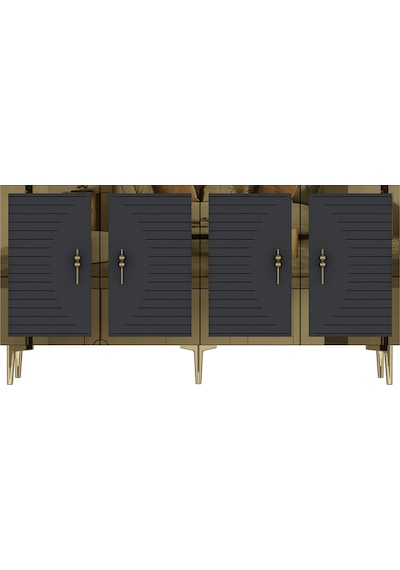 Ka1508ag Tuna Konsol, Tv Sehpası Antrasit-gold 150cm Antrasit / Koyu Gri - Gold Ka1508ag Tuna Konsol, Tv Sehpası Antrasit-gold 150cm Antrasit / Koyu Gri - Gold