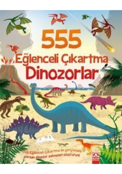 555 Eğlenceli Çıkartma - Dinozorlar