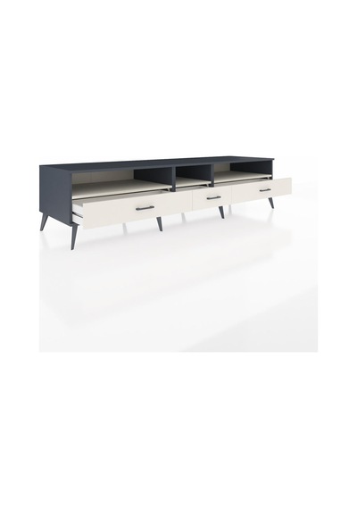 Kronos Tv Ünitesi 3 Raflı 3 Çekmeceli 220x59x51 Antrasit-aytaşı Aytası/aytası - Antrasıt Kronos Tv Ünitesi 3 Raflı 3 Çekmeceli 220x59x51 Antrasit-aytaşı Aytası/aytası - Antrasıt