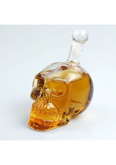 Zenviya21 Crystal Head Kuru Kafa Cam Şişe Zenya785