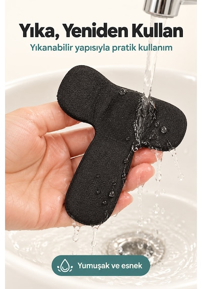 Topuk Pedi Ayakkabı Vurma Önleyici 6mm