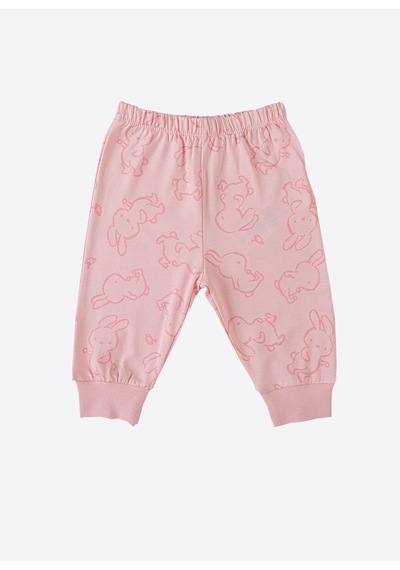 KitiKate Organik Zody 2'li Pijama Takımı Pembe
