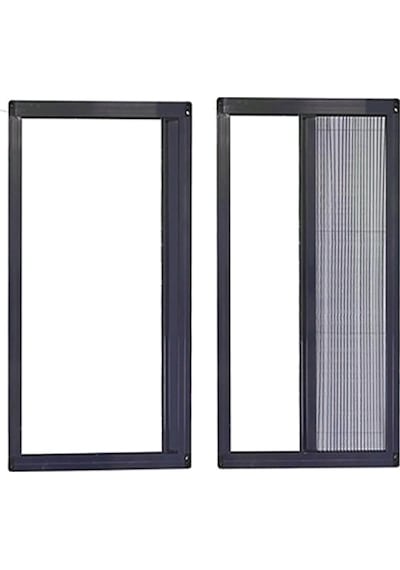 Akordeon Pileli Pilise Pencere Sineklik, Antrasit, 70 130 Cm., Istenilen Ölçüde
