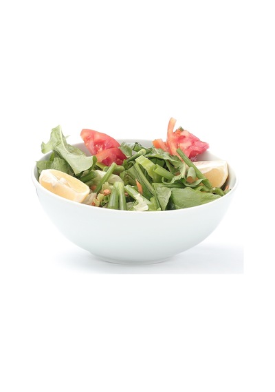 Güral Porselen Porselen Salata Tabağı  Çok Amaçlı Tabak 20 CM