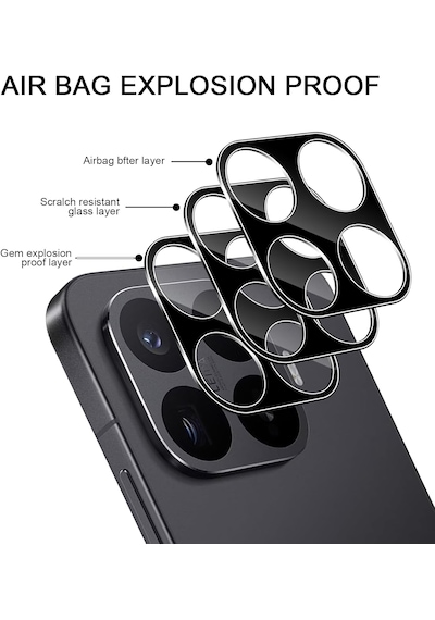 Xiaomi Mi 17t Pro Uyumlu Kamera Koruma Lens Koruyucu Temperli Cam Uygulama Aparatlı Kırılmaz Cam