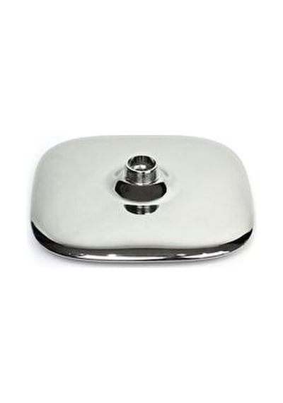 Tema Bianco Tepe Duş Başlığı Paslanmaz Krom Kaplama Ergonomik Oval Tasarım İle Modern Banyo 6998
