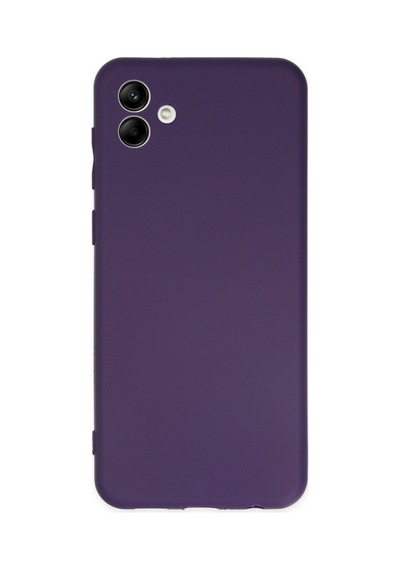 Galaxy A04 Kılıf First Silikon - Mor