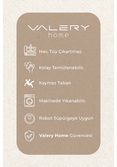 Oturma Odası Balkon Bahçe Mutfak Natura Kaymaz Tabanlı Jut Doğal Yıkanabilir Premium Kalite Bk103-k.bej
