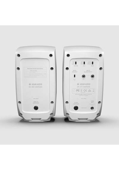 Ayrex Adam Audio D3v Aktif Çift Stüdyo Monitörü Beyaz