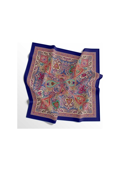 İpekal Soft Pamuk Eşarp - 05402-0109 - 90 X 90 / Açık Lacivert - 01 Açık Lacivert - 01