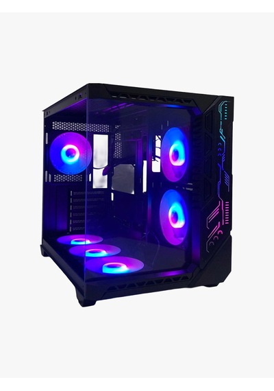 Gameforce Bree Light 6 120 Mm Fanlı Tuştan A-rgb E-atx Oyuncu Bilgisayar Kasası
