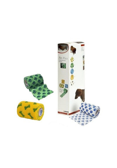 Kruuse Pet Flex Desenli Bandaj 10 x 450 CM