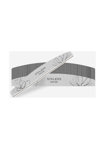 Staleks Yarım Ay Kağıt Tırnak Törpüsü Expert 40 100/100 Grit 25 Adet Nfe-40-100/100-25