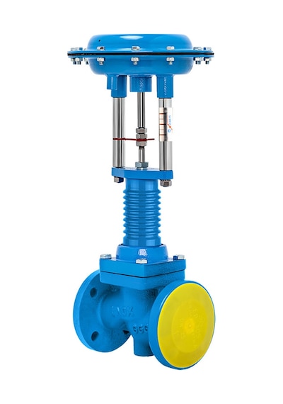 Unox Dn65 2 Yollu Pnömatik On-off Kızgın Yağ Vanası