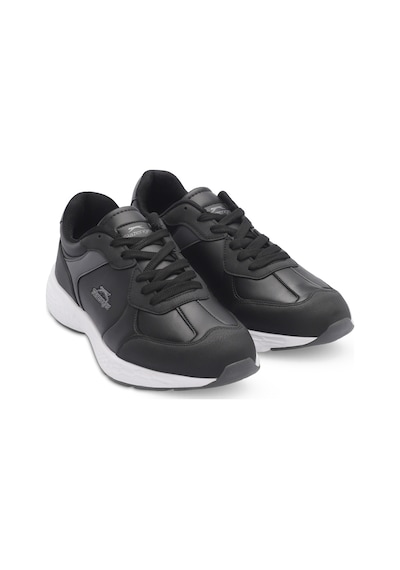 Slazenger MARINE I Erkek  Siyah / Beyaz Koşu & Yürüyüş Spor Ayakkabısı