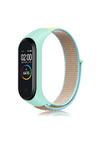Xiaomi Mi Band 4 Uyumlu Krd-03 Hasır Kordon - Metalik