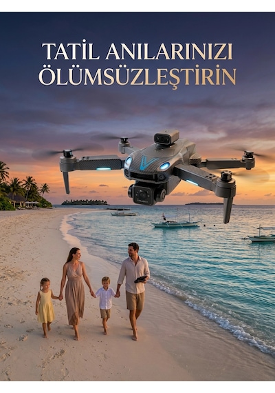 Canlı Görüntü Aktarımlı Katlanabilir Kamera Dron