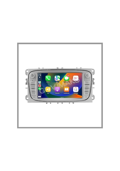 Govimaks Ford Connect-mondeo-focus Uyumlu Oval Gri 4 Gb Ram 64 Gb Hafıza Androıd Multımedıa Teyp 7"