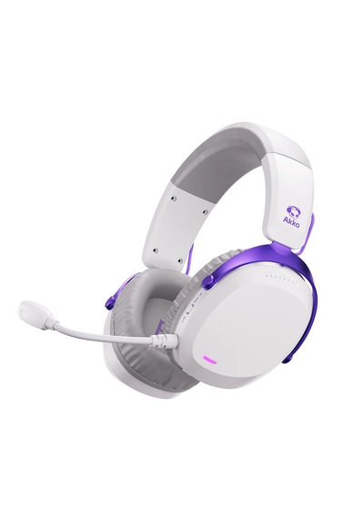 Akko Gh300 White 7.1 Sanal Surround Kablosuz Gaming Kulaklık