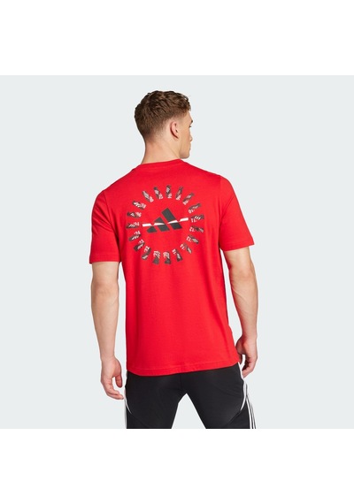 Adidas Predator History Graphic Tişört-7774 Kırmızı