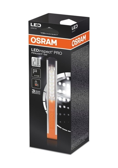 Osram El Feneri 6+1 Ledli 6000K 2 Fonksiyonlu Mıknatıslı Kalem T