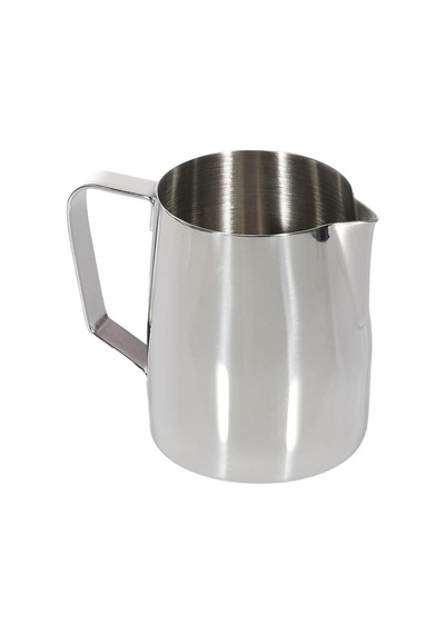 Paslanmaz Çelik Süt Potu - Kahve Potu - Pitcher Sütlük - Süt Köpürtücü - Köpürtme Kabı - 1000 Ml Standart