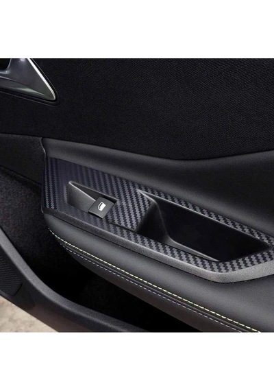 Peugeot 408 İç Trim Karbon Folyo Kaplama Set 2023-