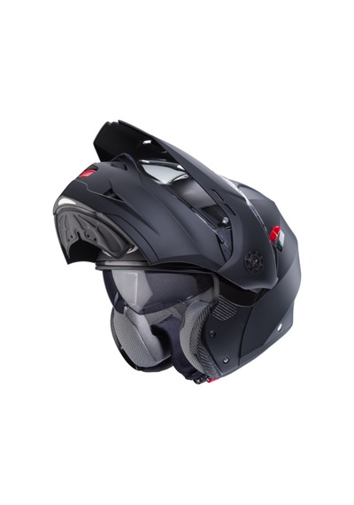 Motosiklet Kaskı Çene Açılır Enduro Tourmax Matt-siyah Kask Çok Renkli