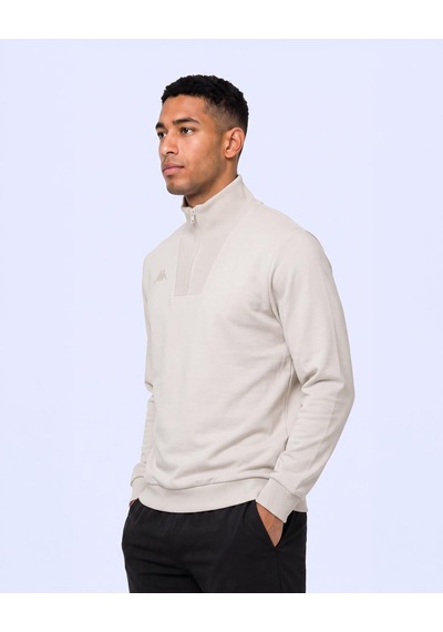 Kappa İther Tur Erkek Bej Regular Sweatshirt