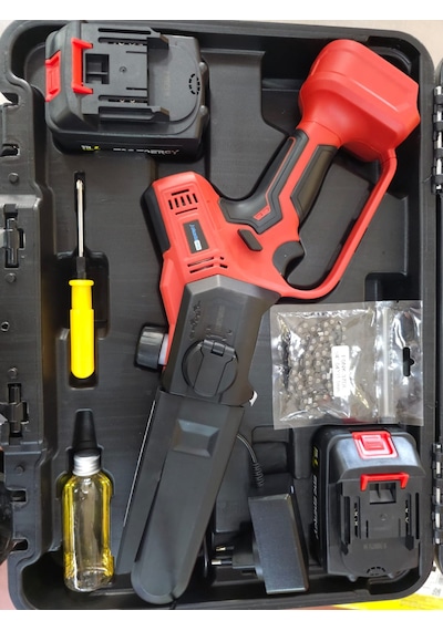 Energy L6002 Çift Akülü Mini Testere 20 Cm 5.0 Ah