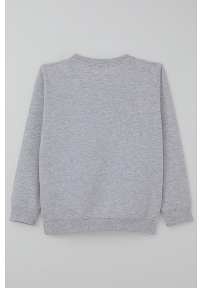 Breeze Erkek Çocuk Sweatshirt Yazı Baskılı 8-14 Yaş, Açık Gri Melanj Açık Gri Melanj Breeze Erkek Çocuk Sweatshirt Yazı Baskılı 8-14 Yaş, Açık Gri Melanj Açık Gri Melanj