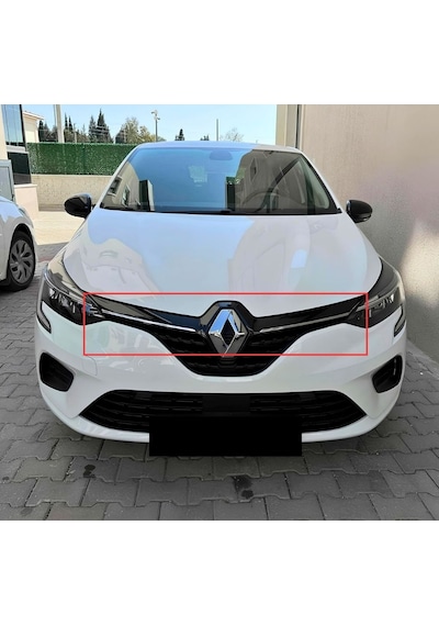 Ebal Otomotiv Renault Clio 5 HB Krom Ön Panjur 2 prç. 2019 ve üzeri P.ÇELİK