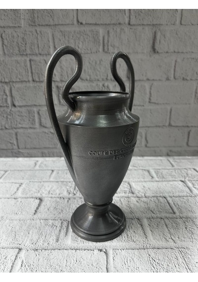 Füme Kupa 25cm Uefa Model Dekoratif Ödül Biblosu