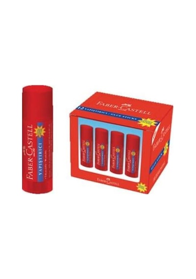 Faber-Castell Stick Yapıştırıcı 40Gr 12 Li 1 Paket