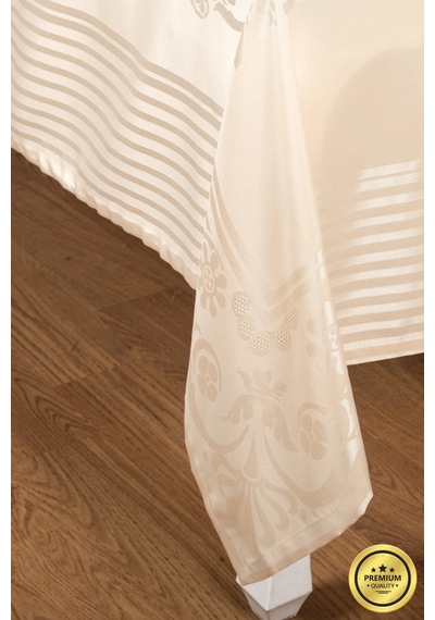 Lida Lüx Jakar Bambu Kumaş Pudra Masa Örtüsü 160x220 Cm - 1077 Çok Renkli