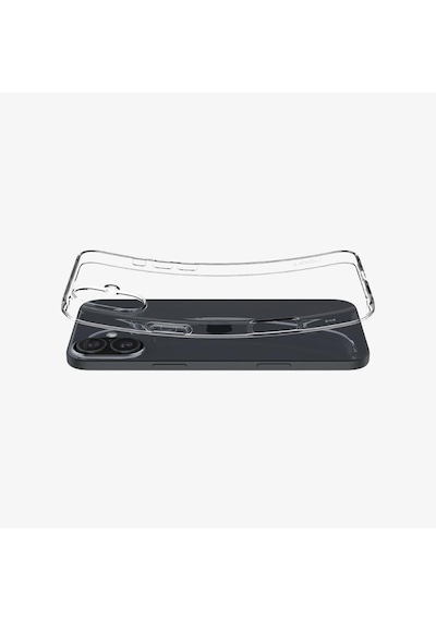 Spigen Apple Uyumlu iPhone 16 Plus İle Kılıf Crystal Flex Space Crystal Şeffaf