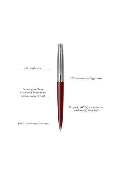 Scrikss Metropolis 78 Tükenmez Kalem Bordo