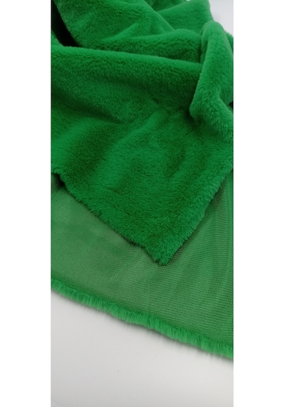 Yeşil Peluş Kumaş