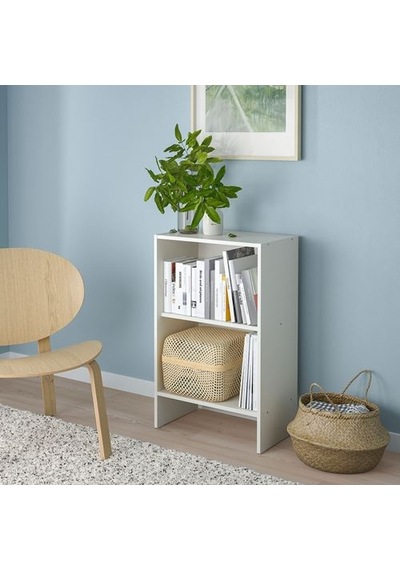 Ikea Baggebo Kitaplık, Beyaz, 50x30x80 Cm