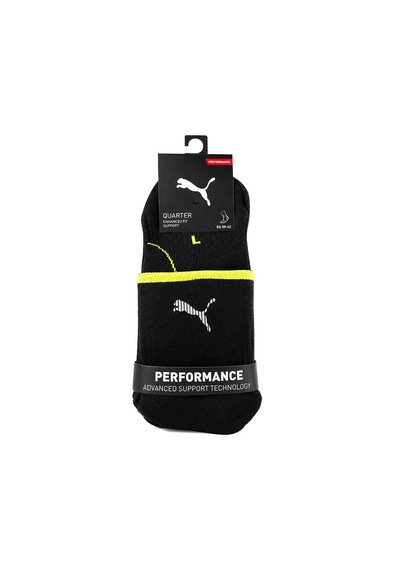Puma Performance Quar Çorap 3 Çift 93877401 Siyah