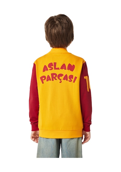 Gsstore Galatasaray Çocuk Ceket C251040 Sarı - Kırmızı