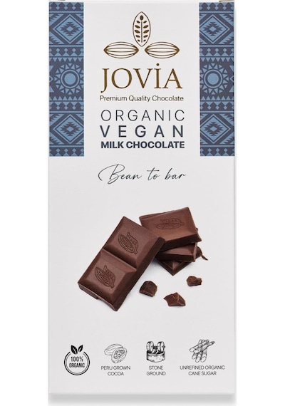 Jovia Organik Vegan Sütlü Çikolata 85gr-2683