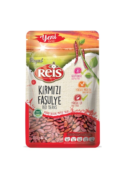 Reis Royal Kırmızı Fasulye 500 G - 7 Adet Tarı