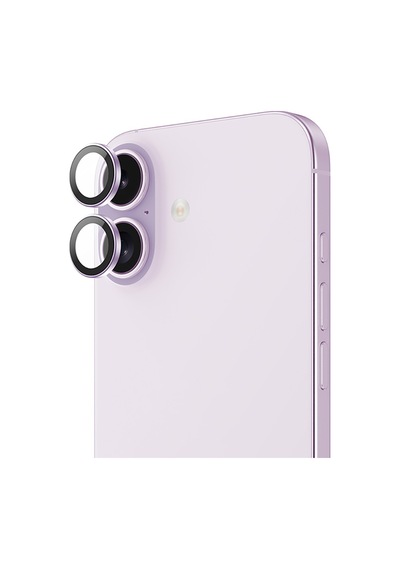 Apple Uyumlu   iPhone 17 Benks Glass Warrior Cam Kamera Lens Koruyucu Açık Mor
