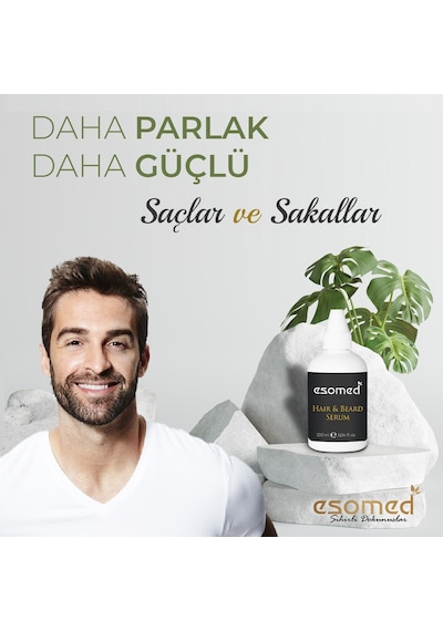 Esomed Argan Yağı Biotin Keratinli Saç Sakal Serumu 50 ML