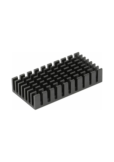 25mmx50mmx10mm Alüminyum Soğutucu Pasif Isı Emici Radyatör Peltier Led Elektronik Devre Entegre Vga