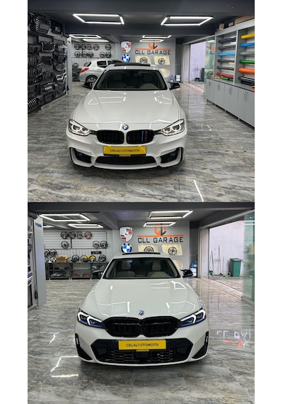 Bmw F30/f35 2013-2019 Uyumlu Lcı 2023 G20/g28 Yükseltme Dönüşüm Body Kit Seti-hazır Stok